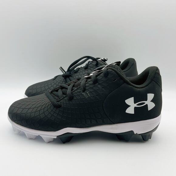 UNDER ARMOUR Womens Glyde 2.0 Rm Baseball Cleats US 10.5 EU 42.5 Black White NIB - Picture 6 of 11